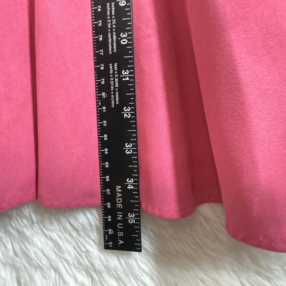 CeCe Cocktail Fit & Flare Dress Size 6 Pink Preppy Sheath Short Mini Coquette - Picture 9 of 12